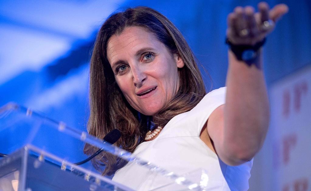 Ministra de Canadá viajará a México para reunirse con EPN y AMLO