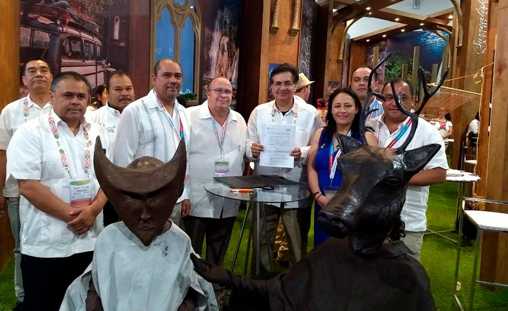 Promueven gastronomía potosina en Tianguis Turístico 2018