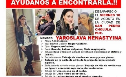  Encuentran cuerpo de ucraniana desaparecida en Puebla