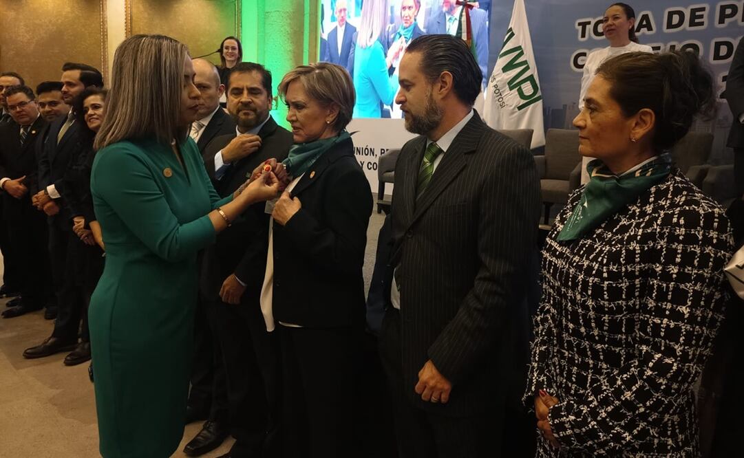 Olga Espita, primera mujer en presidir la AMPI en SLP. Foto: Jazmín Ramírez García