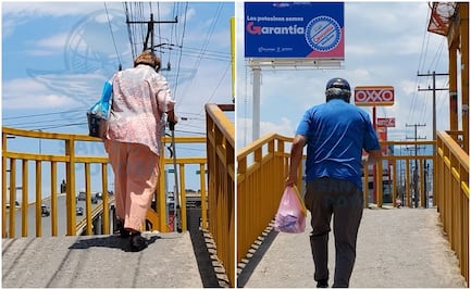 Dificulta puente peatonal acceso a pacientes de la Clínica 45 del IMSS en la capital de SLP 
