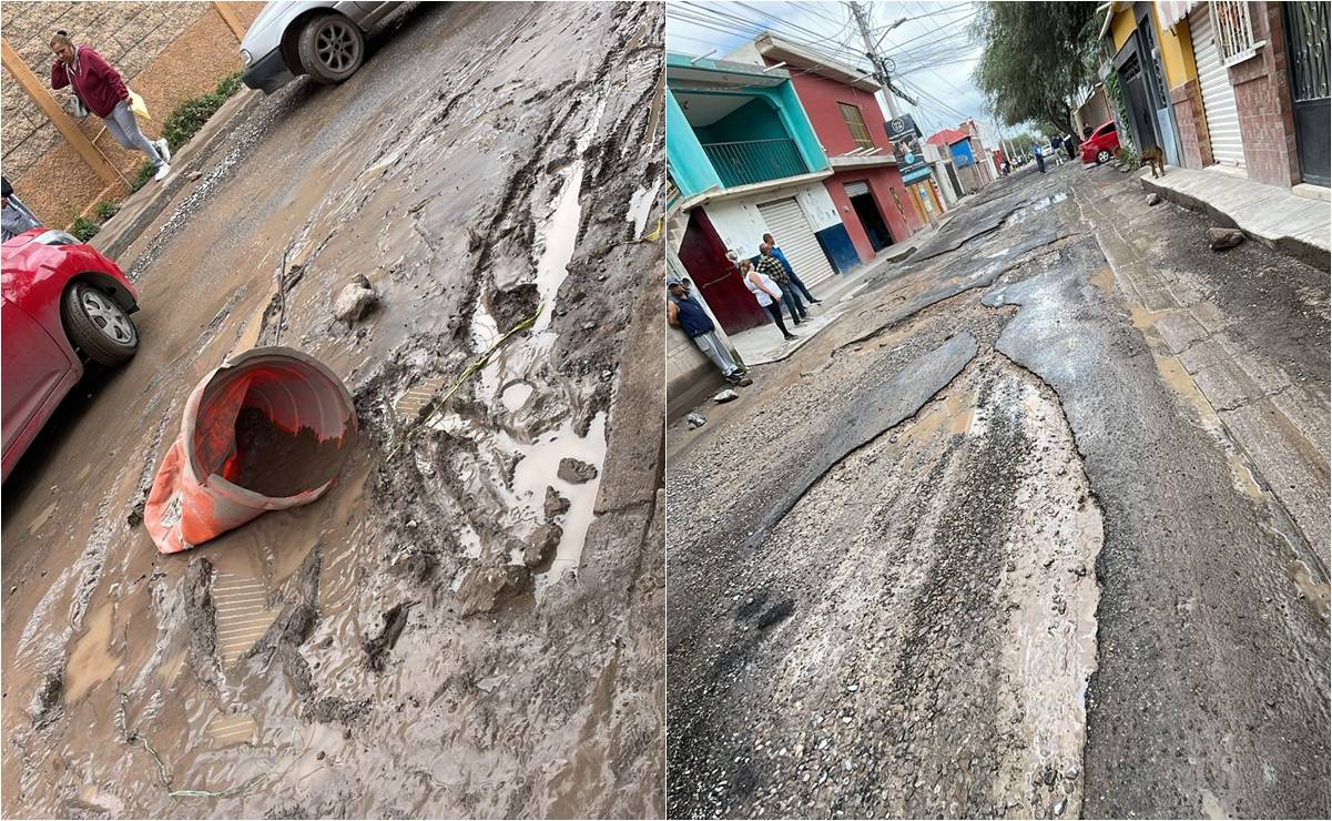 Vecinos de Pozos se manifiestan y bloquean calles por mal estado de las ...