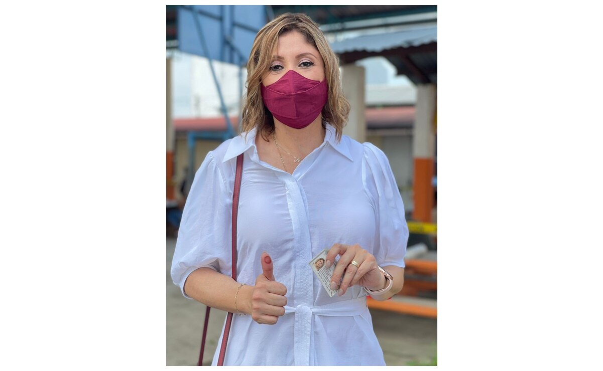 Mónica Rangel dice sentirse confiada de que jornada electoral transcurrirá en paz