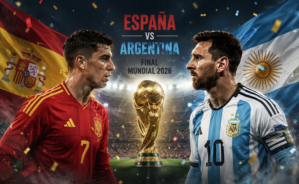 Final del Mundial 2026. Foto: IA