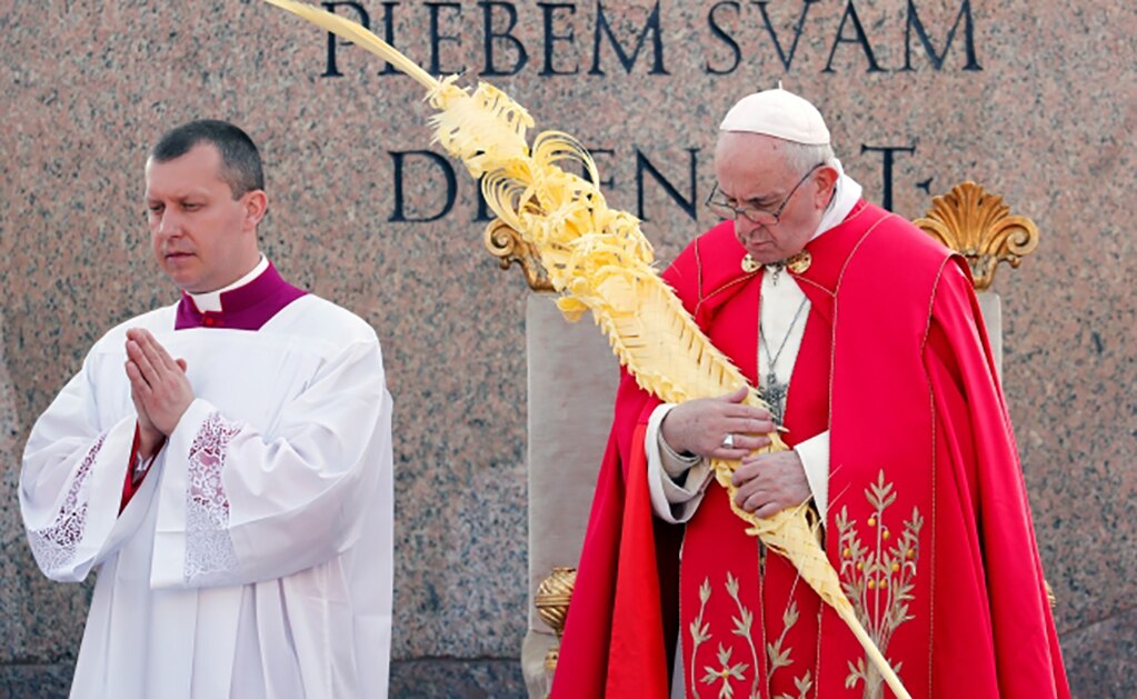 En Domingo de Ramos, el Papa afirma que la Iglesia necesita humildad