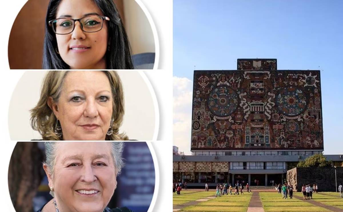 Ellas son las 3 mujeres aspirantes a la Rectoría de la UNAM que podrían romper el techo de cristal
