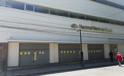 Anuncian cierre temporal de sucursal de Monte de Piedad en capital de San Luis Potosí