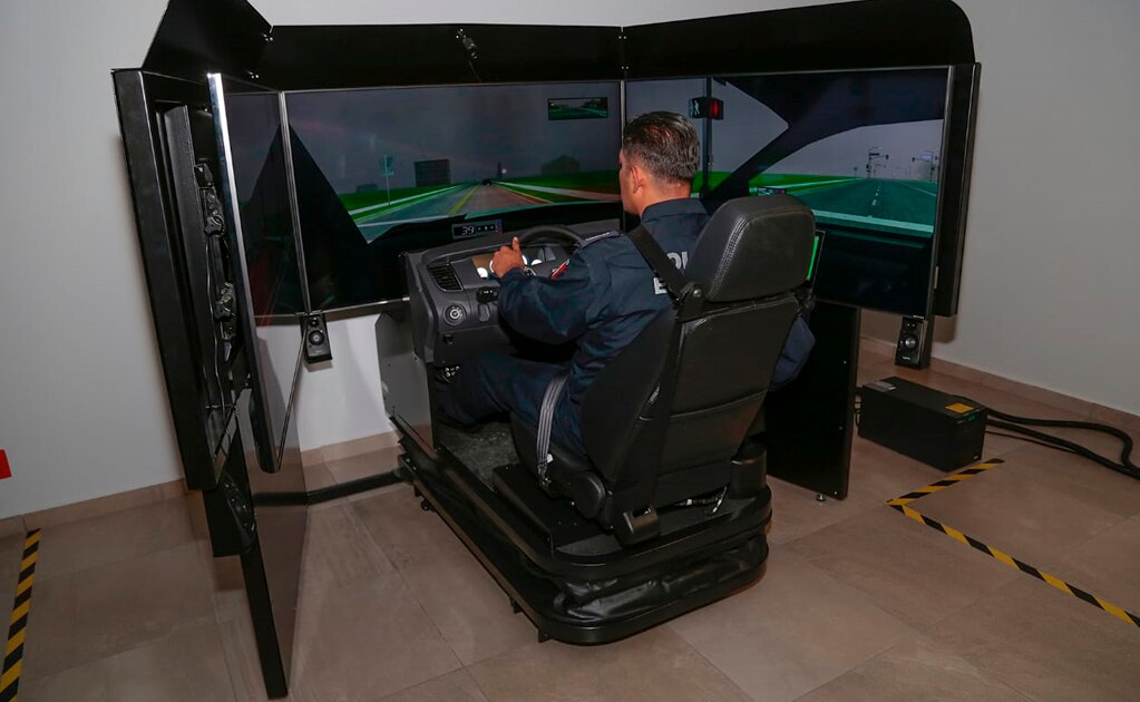 Inauguran simulador de manejo en Academia de Seguridad Pública del Estado