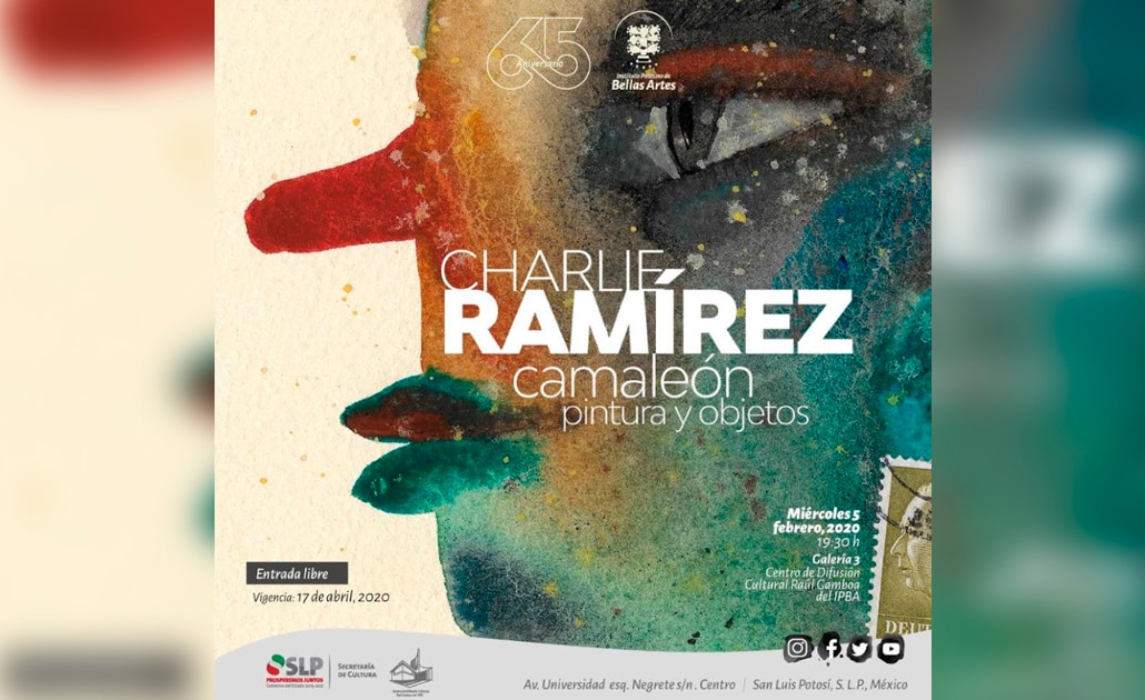 Invitan a la exposición “Camaleón” de Charly Ramírez