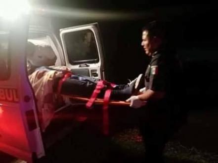 Migrantes se accidentan en carretera