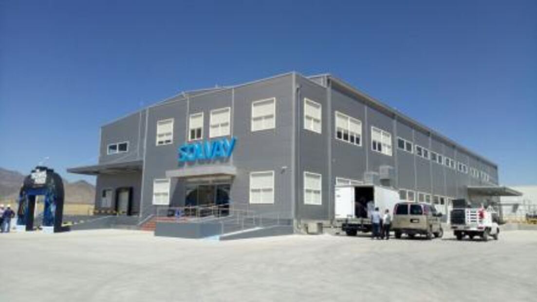 Solvay inauguró planta productiva en SLP