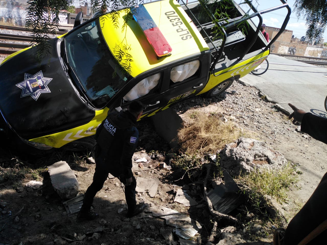 Contrato de arrendamiento cubrirá daños de patrullas accidentadas: Ayuntamiento de SLP