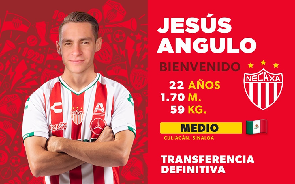 Jesús Angulo llega al Necaxa