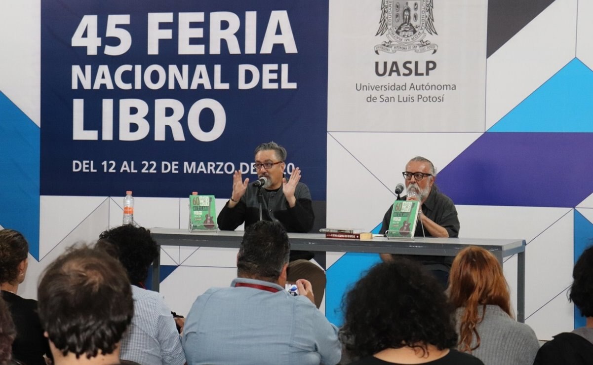Exintegrante de Botellita de Jerez presenta su libro en feria de la UASLP