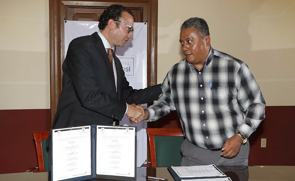 Signan acuerdo salarial Ayuntamiento de SLP y Sindicato de Trabajadores