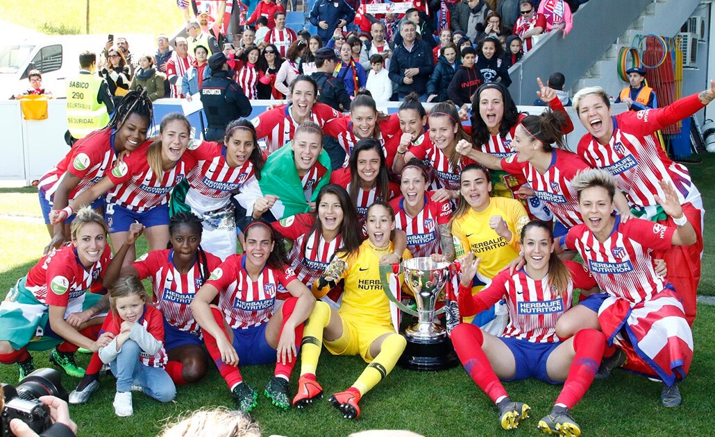 La mexicana Kenti Robles es tricampeona con el Atlético de Madrid