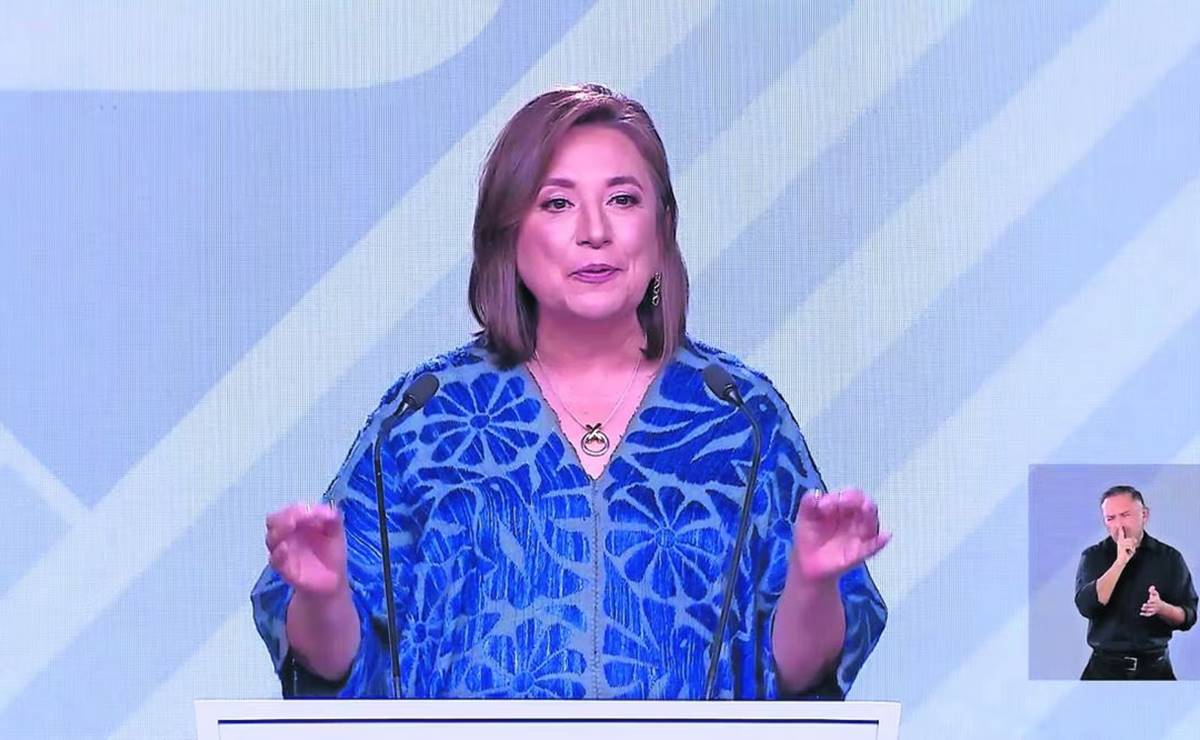 Xóchitl Gálvez insiste en ligar con la delincuencia a Claudia Sheinbaum y a su partido