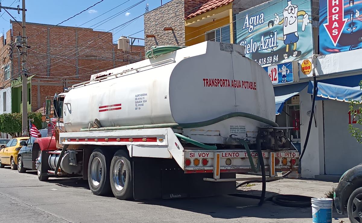 Interapas ha interpuesto más de 10 denuncias por violencia contra piperos y responsables de pozos en SLP