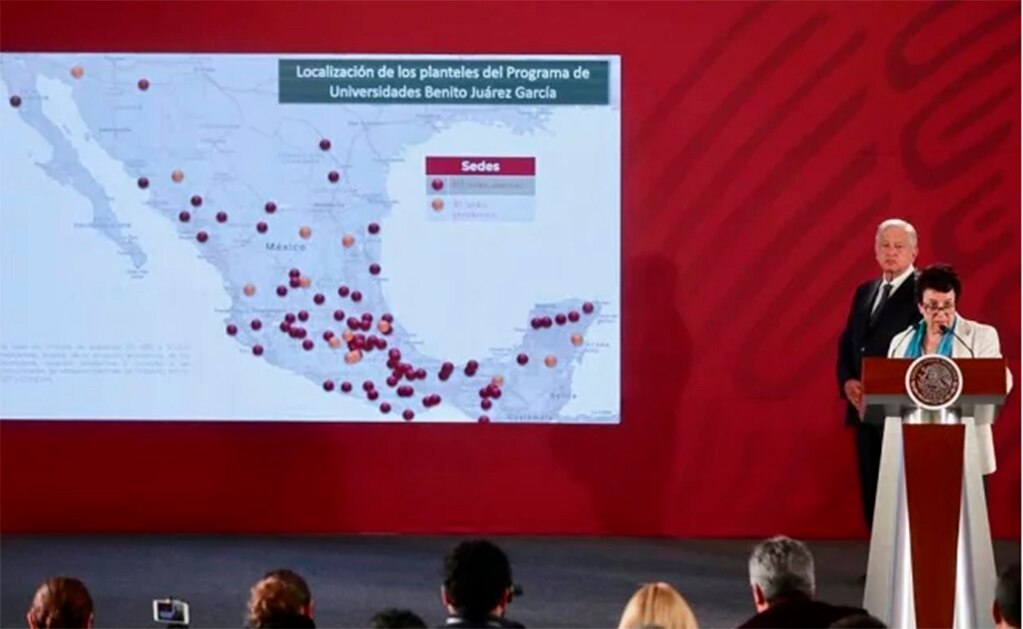 AMLO busca que universidades del programa Benito Juárez tengan matrícula similar a UNAM