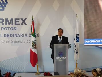 Critica Coparmex "irresponsabilidad" de AMLO al visitar SLP 