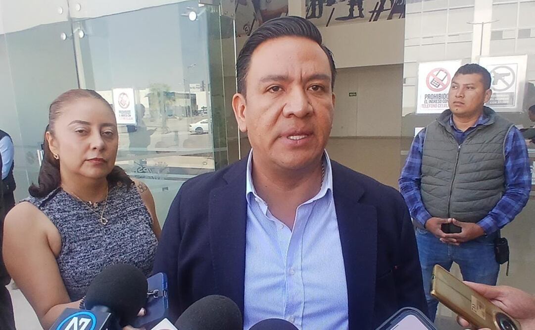 Guadalupe Torres informa que desde el Ejecutivo vigilarán las elecciones del sindicato de burócratas de SLP. Foto: Samuel Estrada