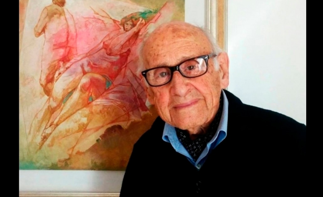 Fallece Giorgio Michetti, el youtuber de 107 años que enseñaba arte