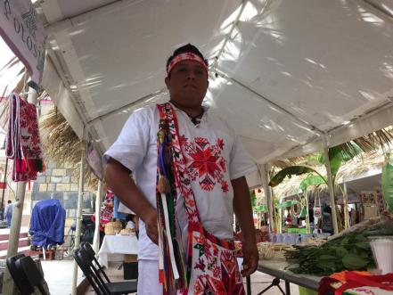 Esteban, médico tradicional que se ha convertido en guardián de las tradiciones y rituales tének