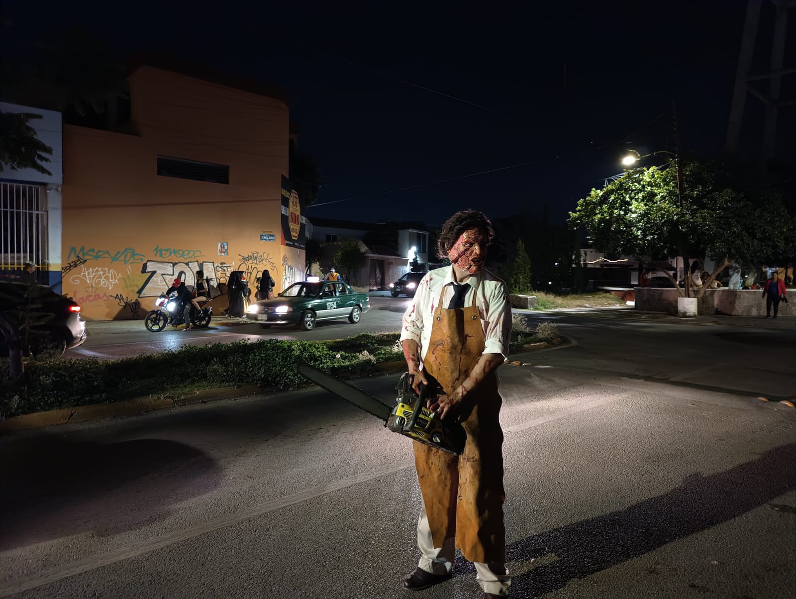 Así se vivió la noche de Halloween en la capital de SLP