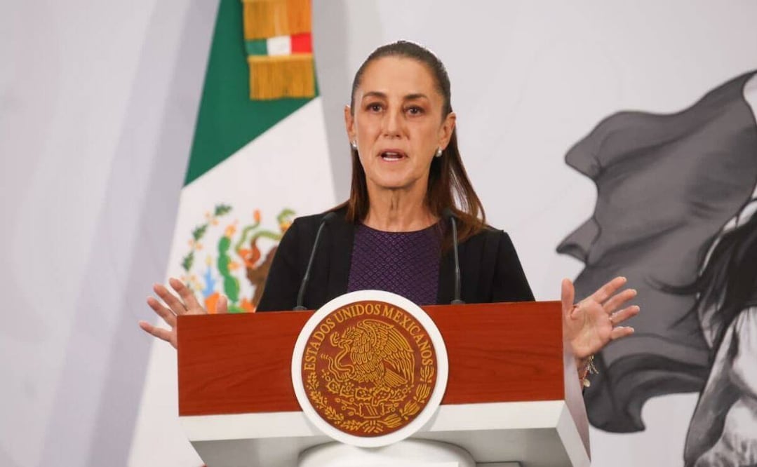 Conferencia matutina de Claudia Sheinbaum Pardo el 11 de mayo de 2026 en Palacio Nacional. Foto: Karla Guerrero/EL UNIVERSAL