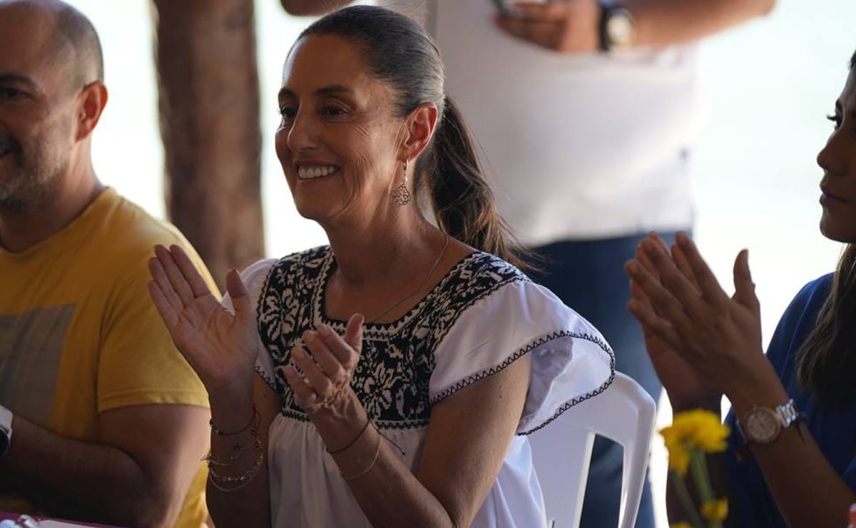 Sheinbaum impugnará nuevas medidas cautelares del INE, anuncia en su visita a SLP