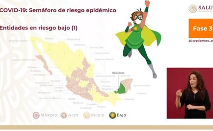 Campeche, el primer estado de México en semáforo epidemiológico verde