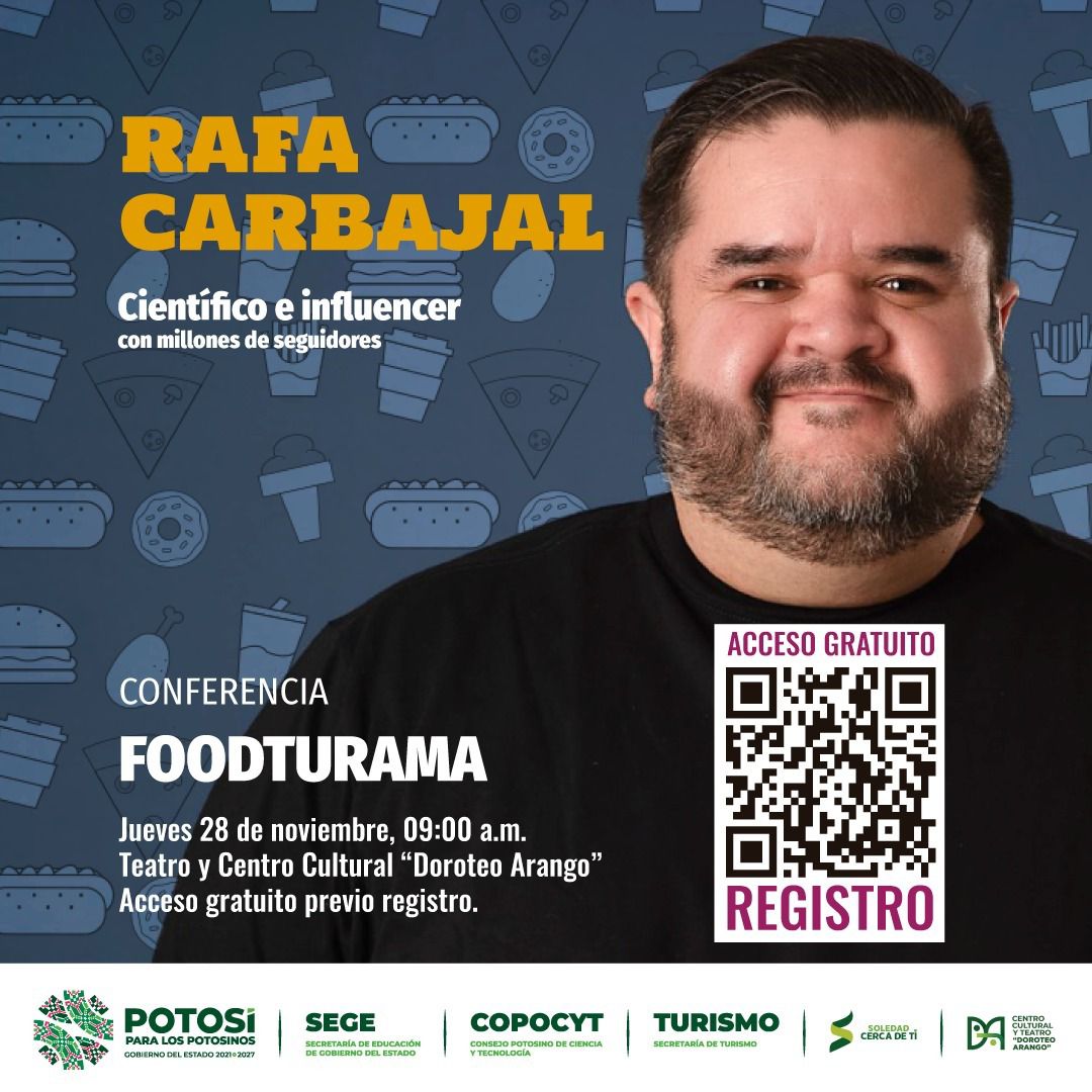 Foodturama, se llevará a cabo el día 28 de noviembre a las 9 de la mañana,