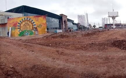 Reportan avance de 50% en obras de remodelación de la Feria Nacional Potosina