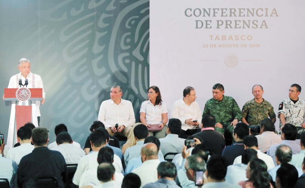 Plantea AMLO inicio de pacificación para 2020