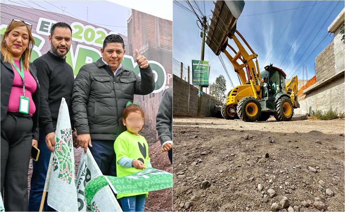 El gobernador aseguró que este es el arranque hacia la modernidad de esta colonia que tenía un rezago social por la indiferencia de administraciones pasadas. Foto: Especial