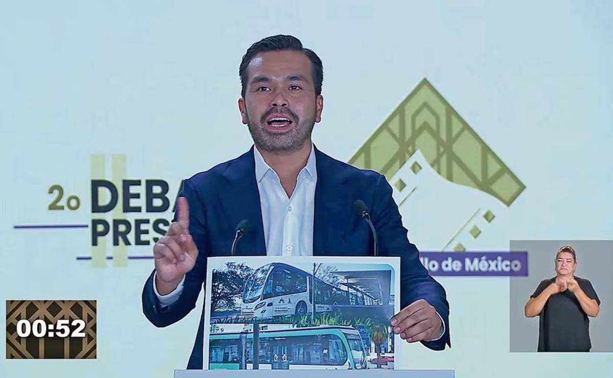 Álvarez Máynez; antepuso las propuestas de su proyecto de nación a las ofensas personales Foto: Especial