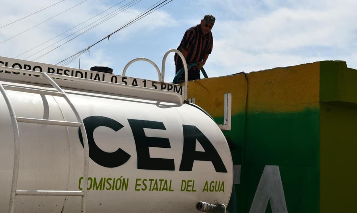 Foto: Facebook Comisión Estatal del Agua SLP.