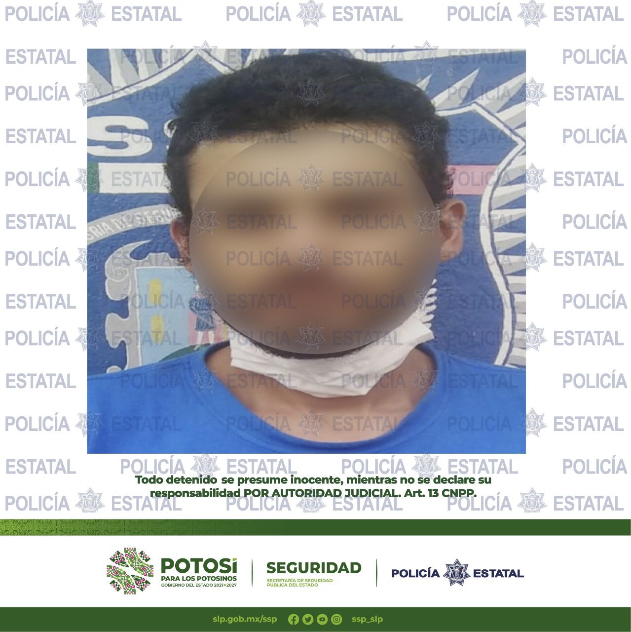 En diferentes hechos, detienen a cuatro por posesión de droga en SLP