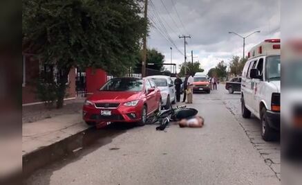 Camionero arrolla y mata a motociclista 