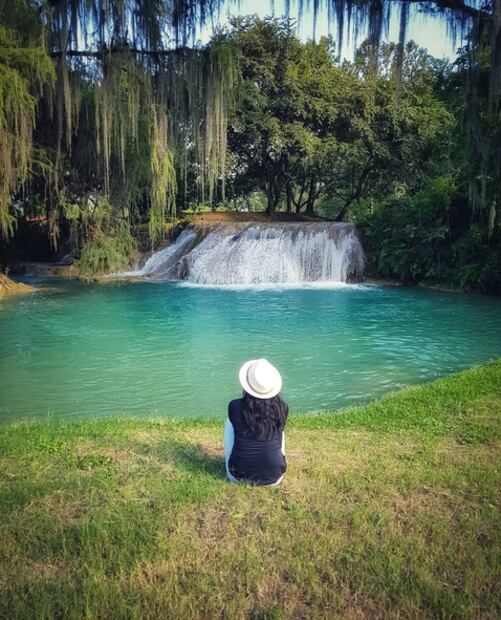 Paraje El Trampolín en Tamasopo, SLP. Foto: IG@yoamosanluis