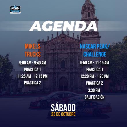 Realizarán Nascar Peak México Series en el Super Óvalo Potosino este fin de semana