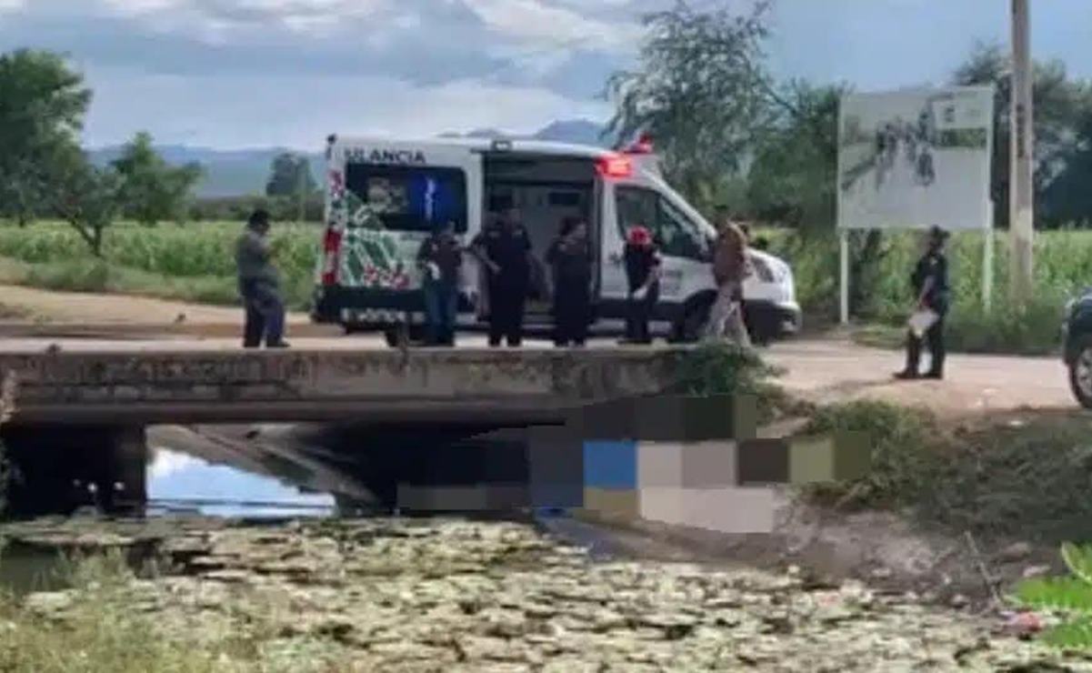 Hallan el cuerpo de mujer flotando en canalón de la Media Luna en SLP