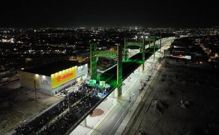 Nuevo puente atirantado de la 71, el más grande de la zona metropolitana de SLP