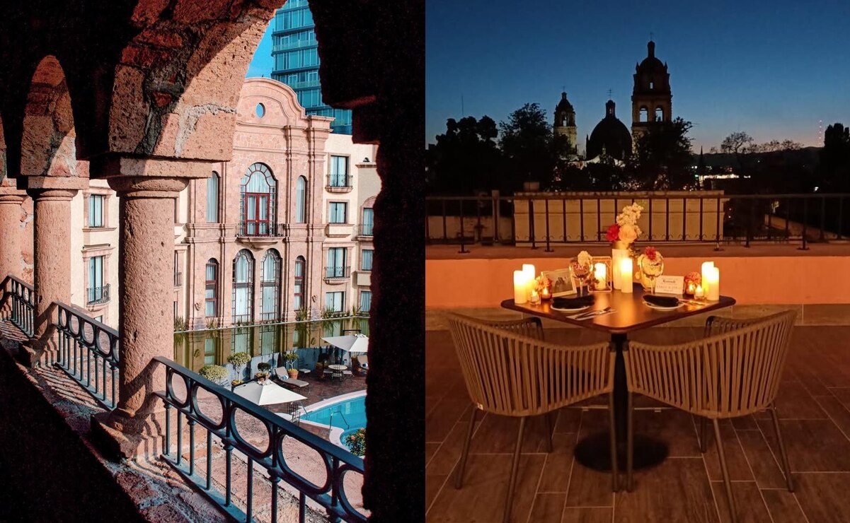 Hoteles románticos en SLP. Foto: hotelboutiquemargarita y hilton_slp
, Instagram