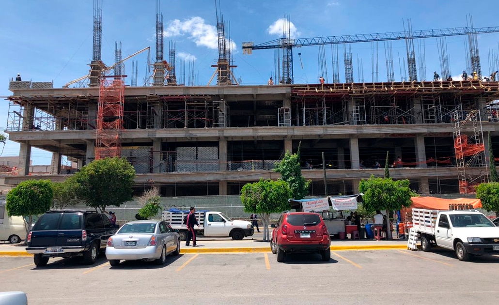 Obra del Hospital Central registra 10% de avance