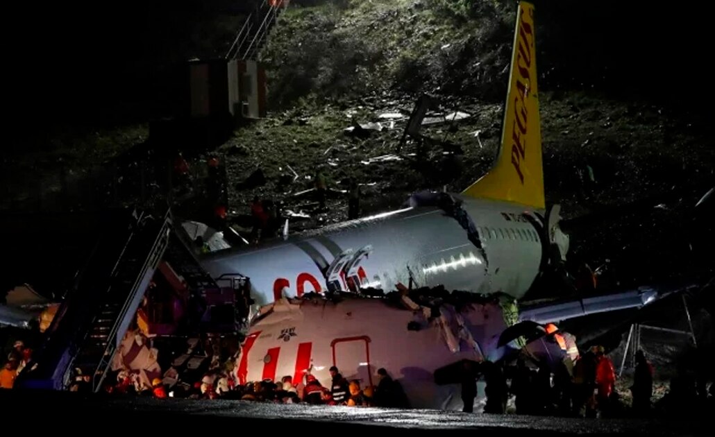 Accidente de avión en aeropuerto de Estambul deja al menos 52 heridos