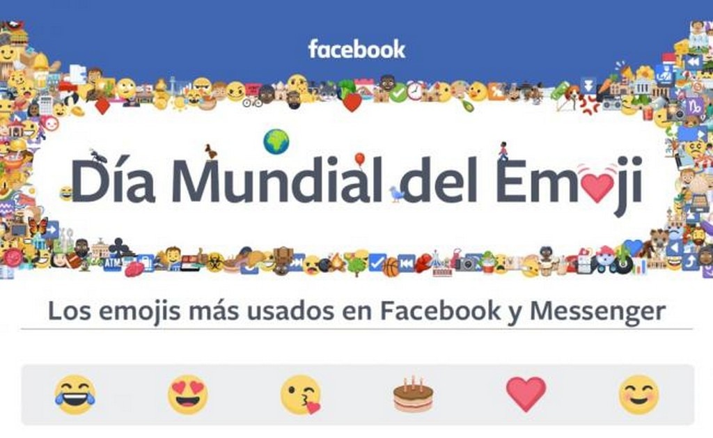 Facebook celebra el Día Mundial del emoji