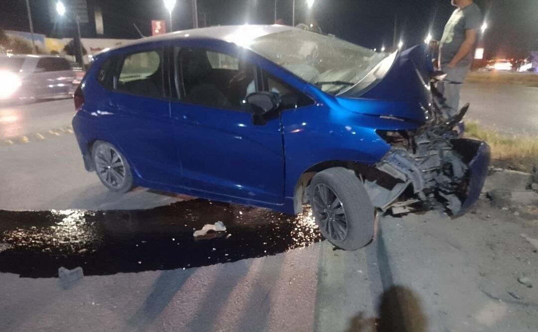 Accidentes en la capital de SLP. Foto: Cortesía