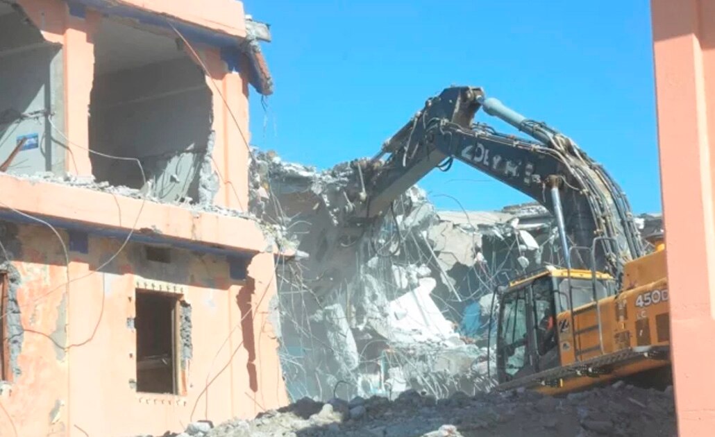 Inicia demolición del penal de Topo Chico en Nuevo León