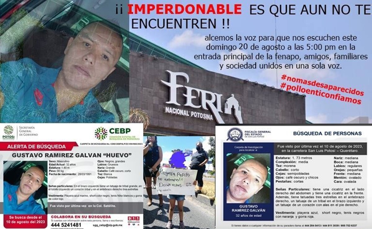 Gustavo, conductor de inDrive desparecido